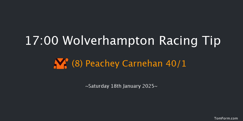 Wolverhampton  17:00 Handicap (Class 6) 7f Mon 13th Jan 2025