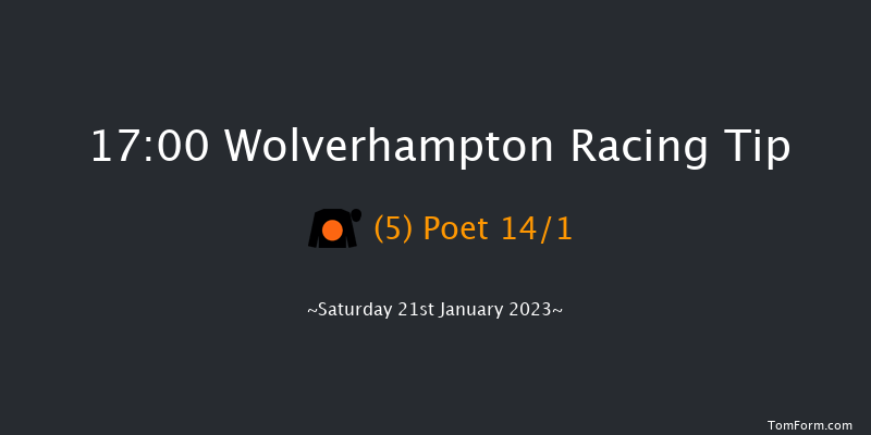 Wolverhampton 17:00 Handicap (Class 6) 7f Thu 19th Jan 2023