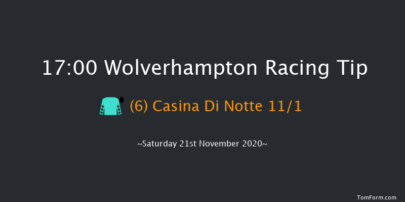 Bombardier 'March To Your Own Drum' Handicap (Div 1) Wolverhampton 17:00 Handicap (Class 5) 9f Mon 16th Nov 2020