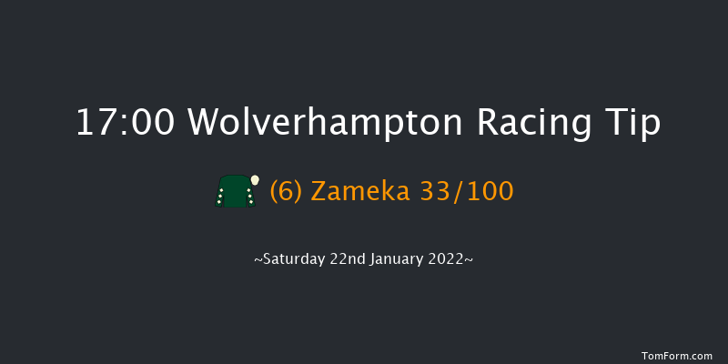 Wolverhampton 17:00 Stakes (Class 5) 7f Mon 17th Jan 2022