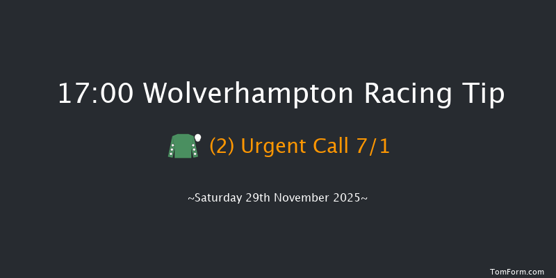 Wolverhampton 17-00 (Class 5) 8f Tue 25th Nov 2025