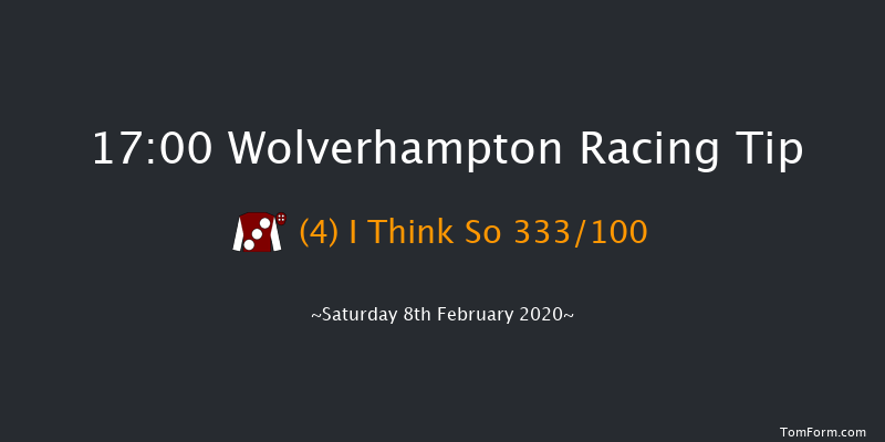 Bombardier British Hopped Amber Beer Amateur Riders' Handicap (Div 1) Wolverhampton 17:00 Handicap (Class 6) 9f Wed 5th Feb 2020