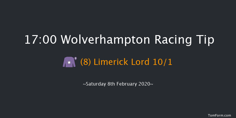 Bombardier British Hopped Amber Beer Amateur Riders' Handicap (Div 1) Wolverhampton 17:00 Handicap (Class 6) 9f Wed 5th Feb 2020