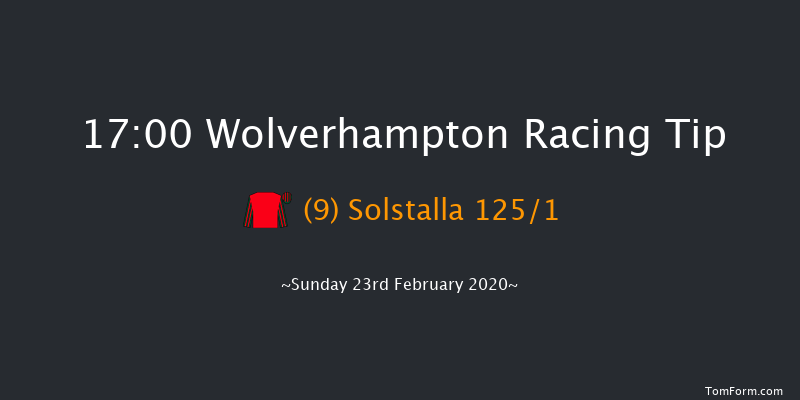 Follow Us On Facebook At Novibet 'Jumpers' Bumper' NH Flat Race Wolverhampton 17:00 16f Fri 21st Feb 2020