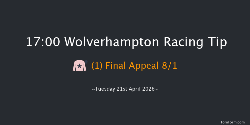 Wolverhampton 17-00 (Class 4) 5f Fri 17th Apr 2026