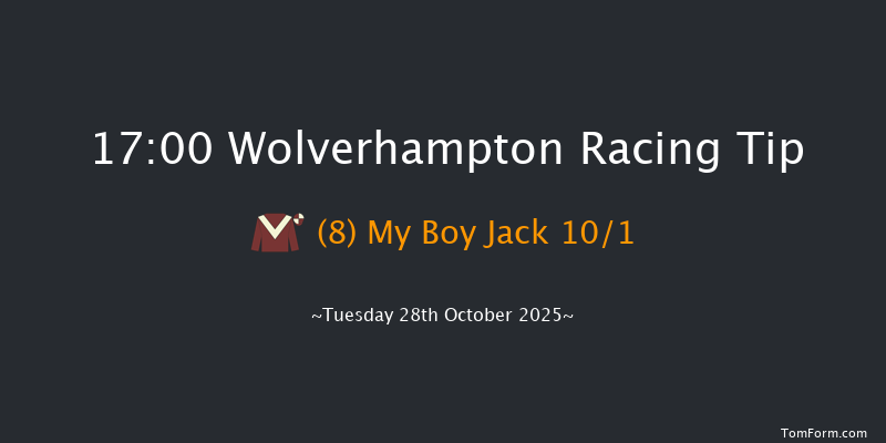 Wolverhampton 17-00 (Class 6) 6f Mon 27th Oct 2025
