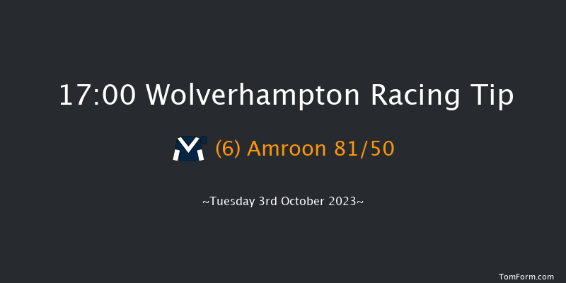 Wolverhampton 17:00 Handicap (Class 6) 5f Mon 25th Sep 2023