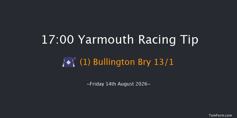 Yarmouth 17-00 (Class 6) 6f Wed 5th Aug 2026