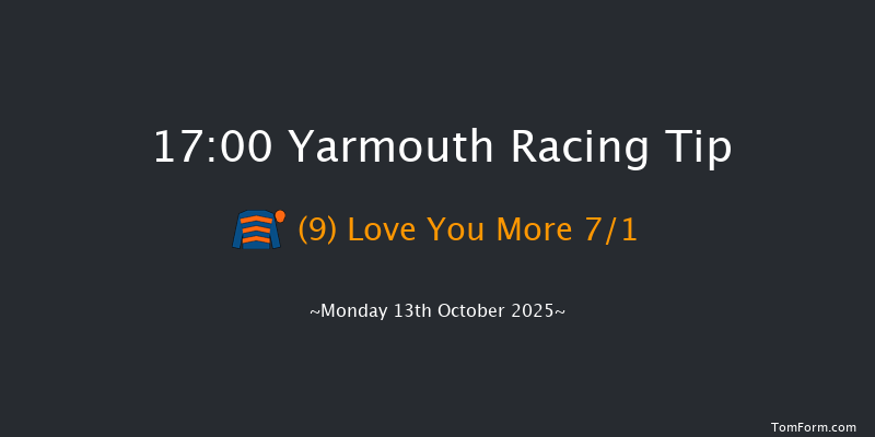 Yarmouth 17-00 (Class 6) 8f Mon 6th Oct 2025