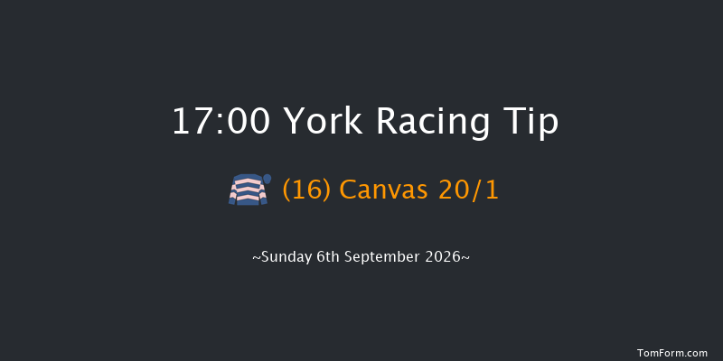 York 17-00 (Class 4) 7f Sat 22nd Aug 2026