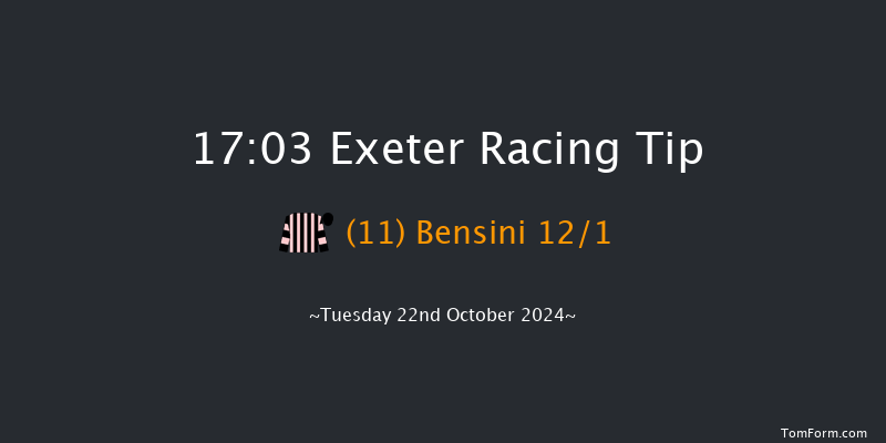 Exeter  17:03 Handicap Hurdle (Class 5) 18f Thu 10th Oct 2024