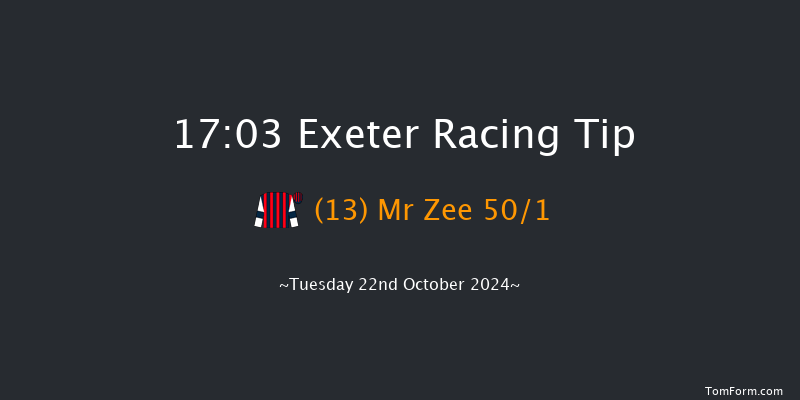Exeter  17:03 Handicap Hurdle (Class 5) 18f Thu 10th Oct 2024