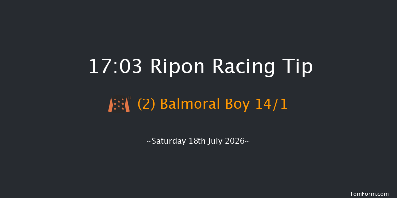 Ripon 17-03 (Class 6) 8f Mon 6th Jul 2026