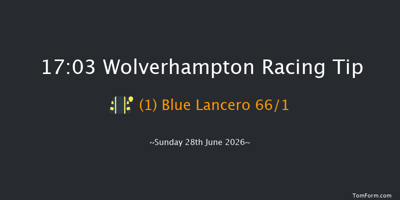 Wolverhampton 17-03 (Class 6) 5f Tue 16th Jun 2026
