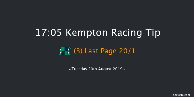 Kempton 17:05 Handicap (Class 4) 6f Wed 14th Aug 2019