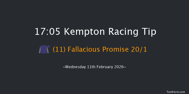 Kempton 17-05 (Class 6) 8f Wed 4th Feb 2026