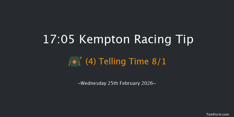 Kempton 17-05 (Class 6) 7f Sat 21st Feb 2026