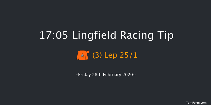 Betway Maiden Stakes Lingfield 17:05 Maiden (Class 5) 10f Tue 25th Feb 2020