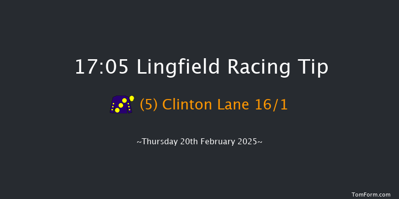 Lingfield  17:05 Handicap Hurdle (Class 5) 16f Sun 16th Feb 2025