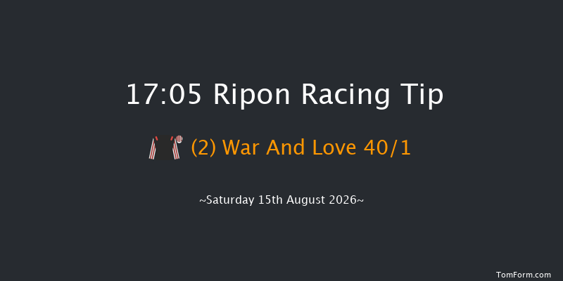 Ripon 17-05 (Class 6) 9f Mon 3rd Aug 2026