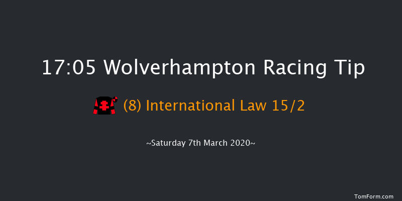Betway Handicap Wolverhampton 17:05 Handicap (Class 4) 9.5f Fri 6th Mar 2020