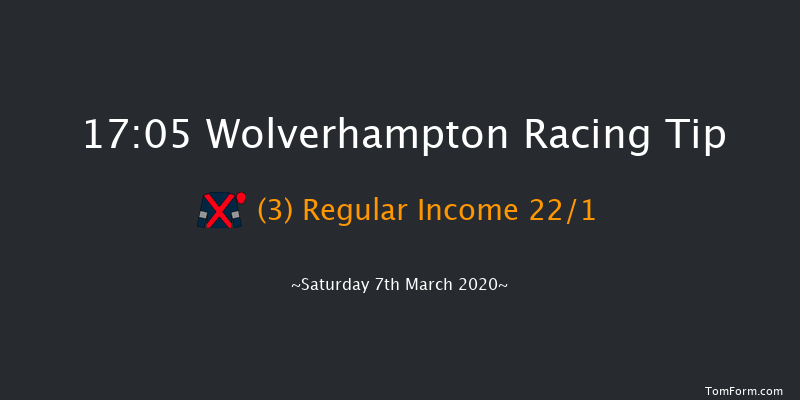 Betway Handicap Wolverhampton 17:05 Handicap (Class 4) 9.5f Fri 6th Mar 2020