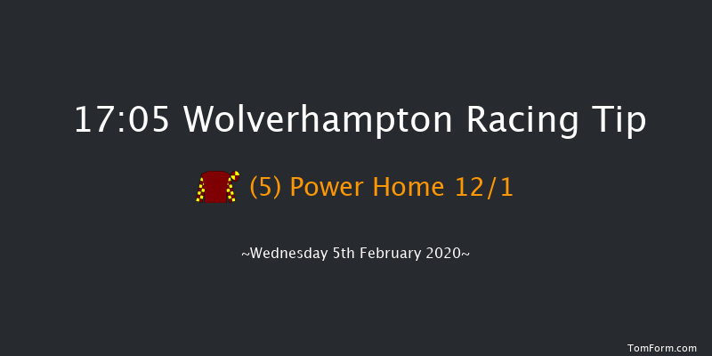 Wolverhampton 17:05 Handicap (Class 5) 14f Mon 3rd Feb 2020