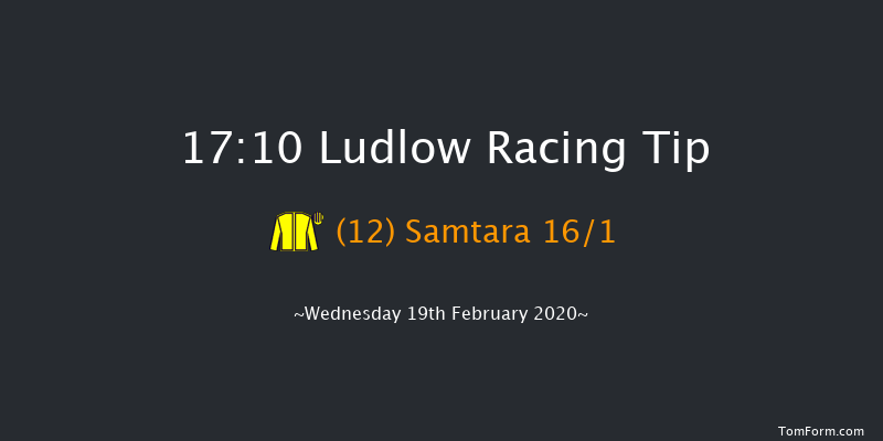 Ludlow Racecourse Bookmakers Handicap Hurdle Ludlow 17:10 Handicap Hurdle (Class 4) 21f Wed 5th Feb 2020