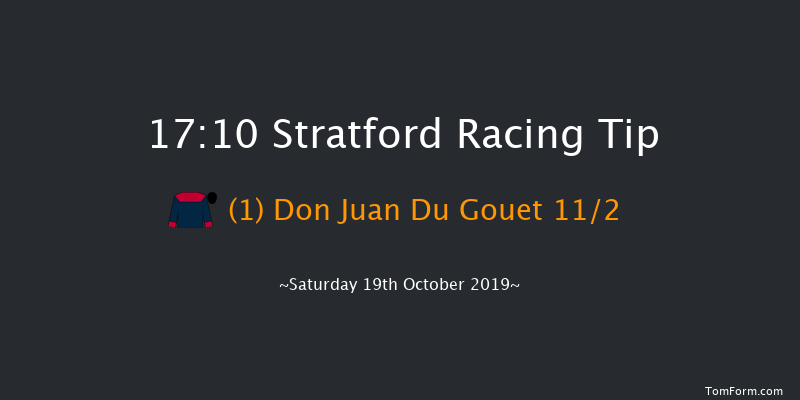 Stratford 17:10 Handicap Hurdle (Class 5) 16f Mon 7th Oct 2019