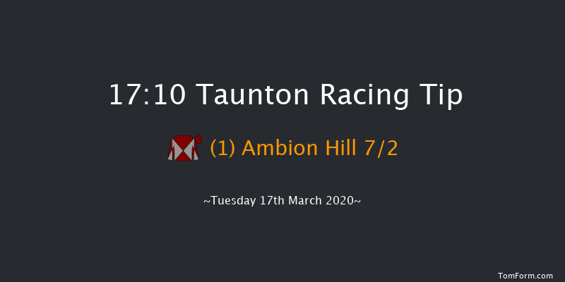 Racing TV Extra Handicap Hurdle Taunton 17:10 Handicap Hurdle (Class 4) 16f Mon 9th Mar 2020