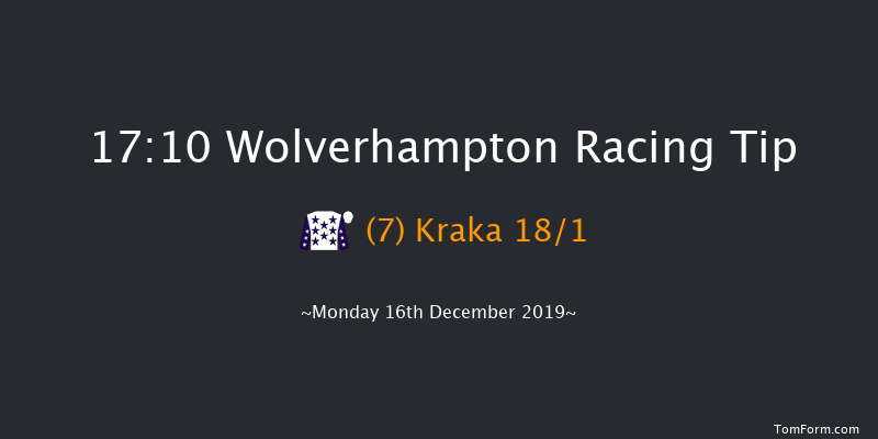 Wolverhampton 17:10 Handicap (Class 5) 6f Sat 14th Dec 2019