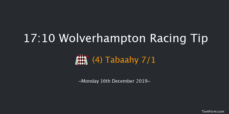 Wolverhampton 17:10 Handicap (Class 5) 6f Sat 14th Dec 2019