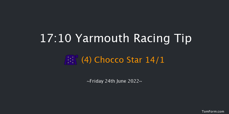 Yarmouth 17:10 Stakes (Class 6) 6f Thu 9th Jun 2022