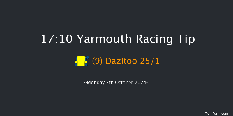 Yarmouth  17:10 Handicap (Class 4) 8f Thu 19th Sep 2024