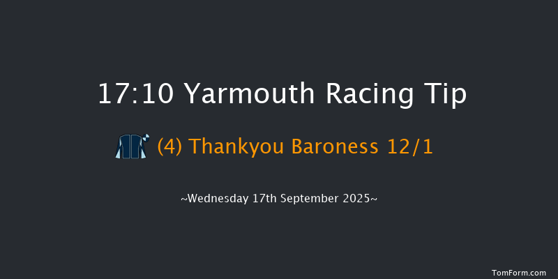 Yarmouth 17-10 (Class 4) 11f Tue 16th Sep 2025