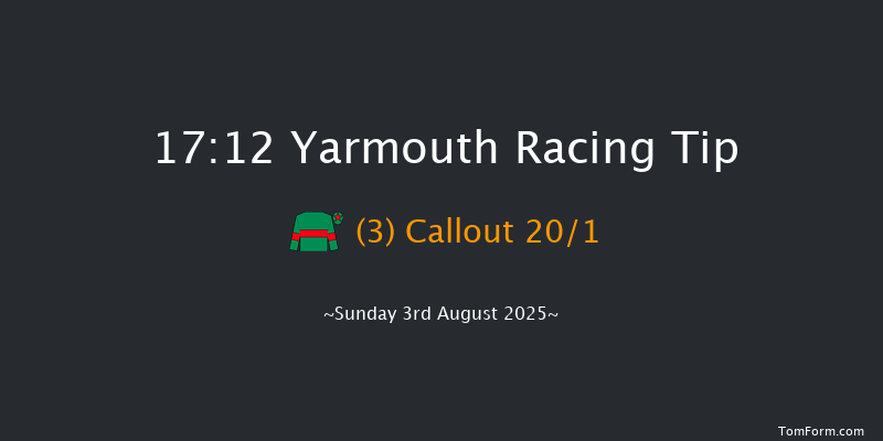 Yarmouth 17-12 (Class 6) 8f Mon 28th Jul 2025