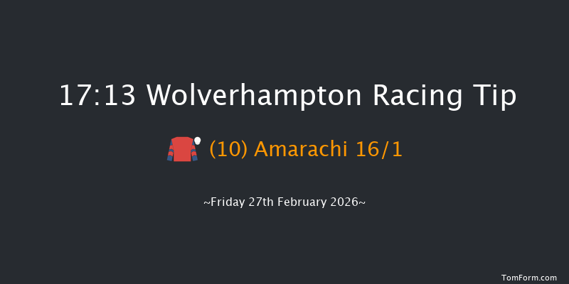 Wolverhampton 17-13 (Class 6) 8f Mon 23rd Feb 2026