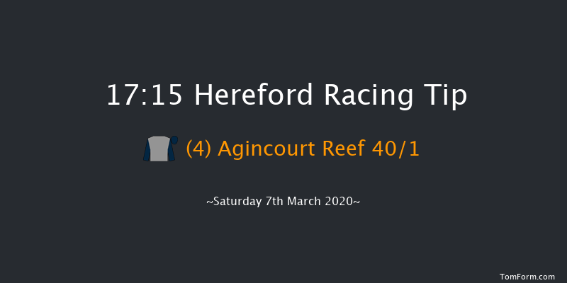 Cotswold Hereford Mini Handicap Hurdle Hereford 17:15 Handicap Hurdle (Class 4) 22f Thu 19th Dec 2019