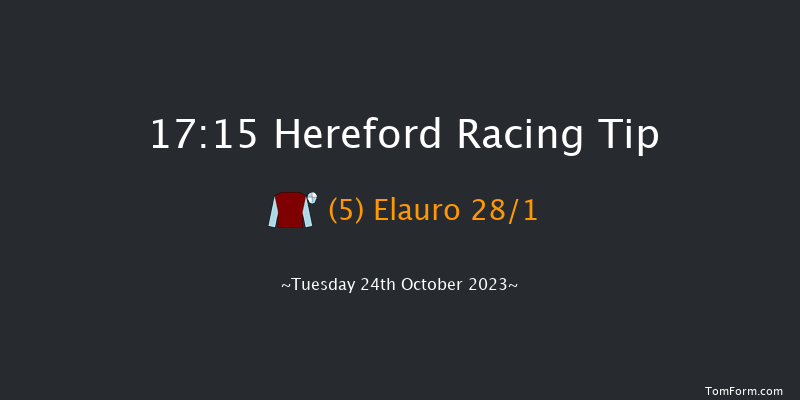 Hereford 17:15 NH Flat Race (Class 5) 16f Tue 17th Oct 2023