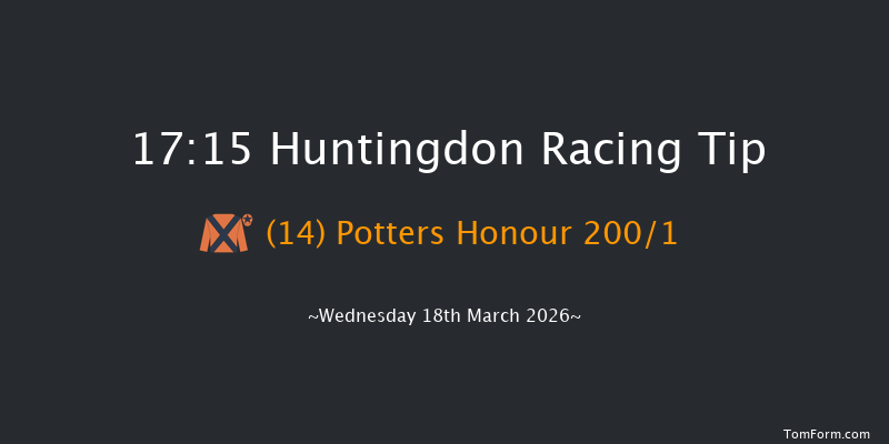 Huntingdon 17-15 (Class 5) 15f Wed 11th Mar 2026