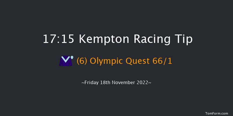 Kempton 17:15 Stakes (Class 5) 8f Wed 16th Nov 2022