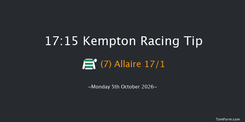 Kempton 17-15 (Class 3) 11f Wed 30th Sep 2026