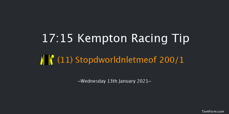 Join Racing TV Now Handicap (Div 1) Kempton 17:15 Handicap (Class 6) 8f Sat 9th Jan 2021