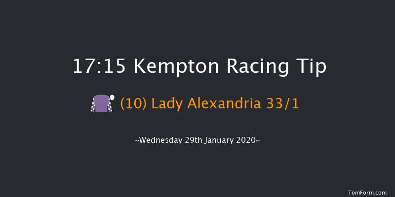 Kempton 17:15 Maiden (Class 5) 8f Sat 25th Jan 2020