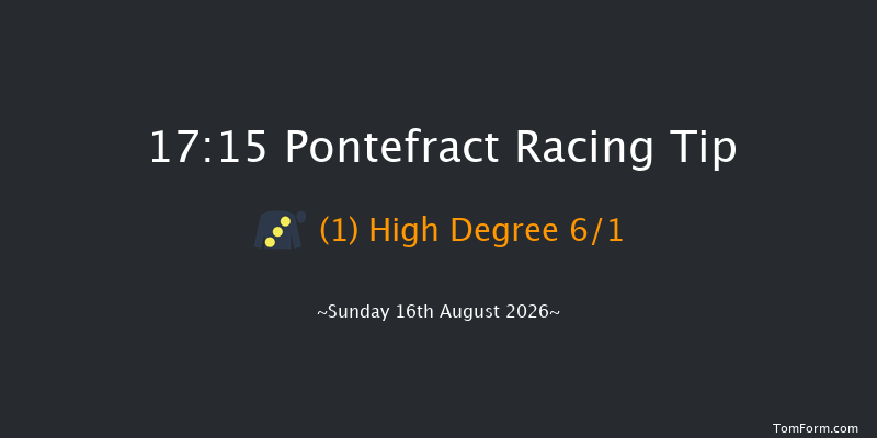 Pontefract 17-15 (Class 3) 10f Wed 5th Aug 2026