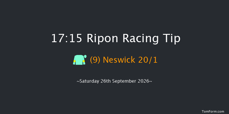 Ripon 17-15 (Class 3) 12f Tue 1st Sep 2026