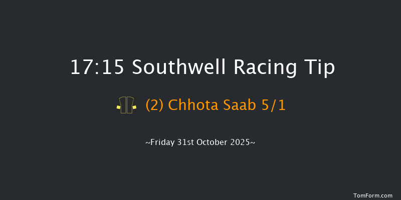 Southwell 17-15 (Class 5) 6f Thu 30th Oct 2025
