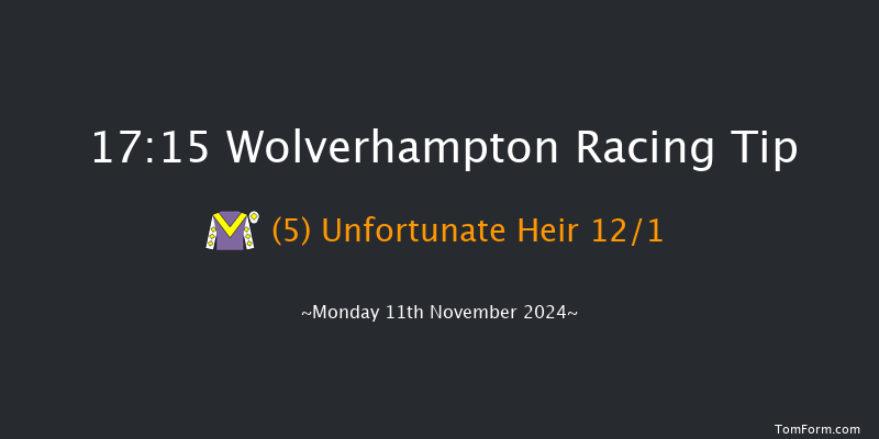 Wolverhampton  17:15 Maiden (Class 5) 6f Mon 4th Nov 2024