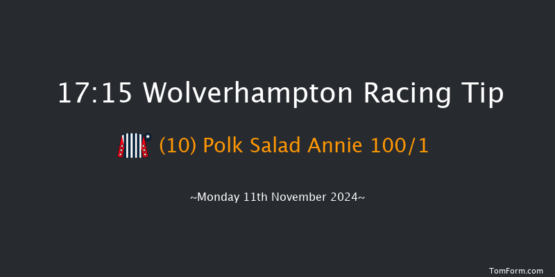 Wolverhampton  17:15 Maiden (Class 5) 6f Mon 4th Nov 2024