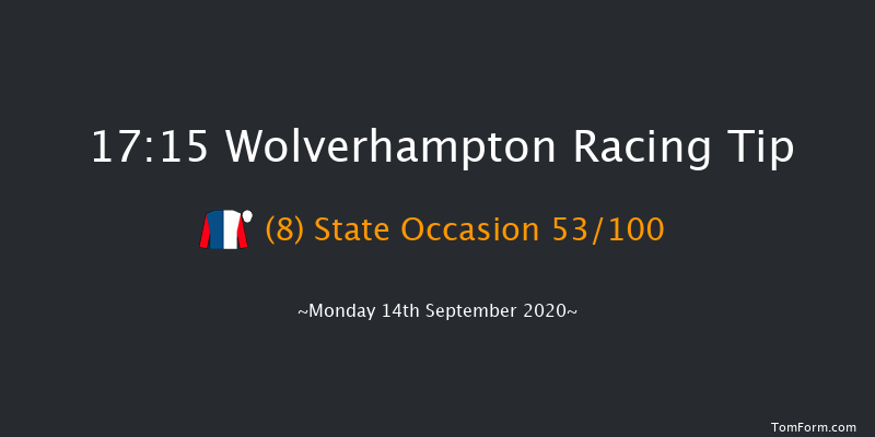 British EBF Maiden Fillies' Stakes (Plus 10/GBB Race) Wolverhampton 17:15 Maiden (Class 5) 9f Sun 13th Sep 2020